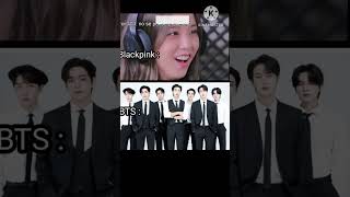 Blackpink vs BTS whisper challenge 🤪😅😂btsblackpinkarmyblink [upl. by Frazer]