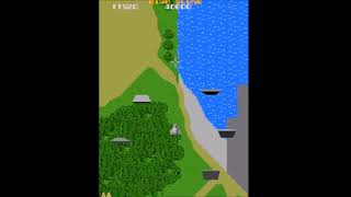 super xevious retro gameplay arcade [upl. by Aihtekal]