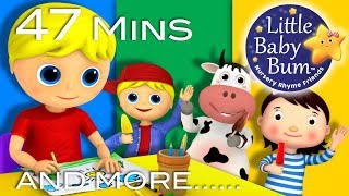 Learn with Little Baby Bum  Georgie and Porgie  Nursery Rhymes for Babies  Songs for Kids [upl. by Cohlier997]