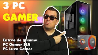 3 Configs de PC GAMER pour Noël 2020  💻 Modèles Gaming à 600€  1100€ et 1900€ [upl. by Inaffit994]