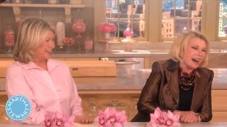 Valentines Day Crafts with Joan Rivers  Martha Stewart [upl. by Crispa]