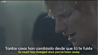 Ed Sheeran  Visiting Hours  Sub Español  Lyrics HD Official Performance Video [upl. by Enitsyrhc]