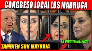 VE VIDEO ESTA PASANDO CONGRESO LOCAL APRUEBA REFORMA ¡TAMBIEN HAY MAYORIA NORMA PIÑA SALE HUYENDO [upl. by Ahsilac]