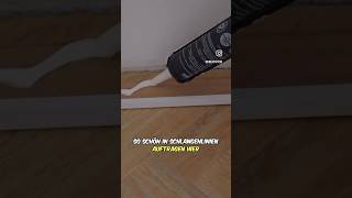 Sockelleisten anbringen ✅ altbau renovieren diy [upl. by Rena]