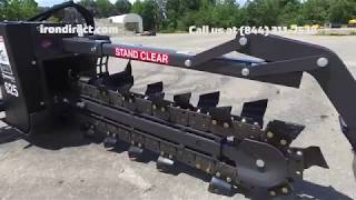 Bradco Trencher Overview by IronDirect [upl. by Llertnad]