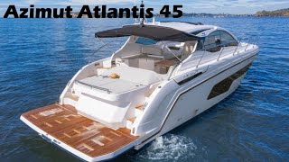 Boat Tour  Azimut Atlantis 45 [upl. by Naneek]