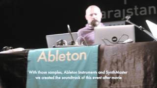 Ableton Live 95 amp Push 2 Release Event Istanbul Turkey [upl. by Arodnahs]