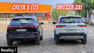 आख़िर आपको CRETA लेनी चाहिए या BREZZA देखिए इस वीडियो में  Hyundai Creta vs Maruti Suzuki Brezza🔥 [upl. by Buckler35]