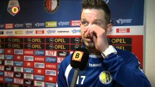 Aanvoerder Sander Duits over Feyenoord  RKC De laatste bal was telkens niet goed [upl. by Ruggiero]