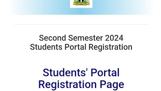 How To Register Your Portal As A Returning Student noun nationalopenuniversityofnigeria [upl. by Maribeth443]