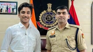 IPS officer pratham choudhary 🚔 Dubai mein not tax on salary video police [upl. by Vial879]