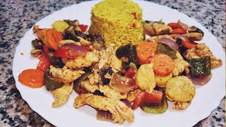 Nandos Cataplana Recipe  Nandos Rice  NMFood [upl. by Ainud820]