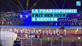 Abidjan se met au rythme des jeux de la Francophonie [upl. by Olinad]