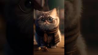 potterverse potterhead Harry potter cat version 🤣🤣 [upl. by Ynes]