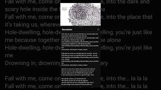 HoleDwelling 👇 Description for Credits on the cover and originalNo Copyright [upl. by Eirena]