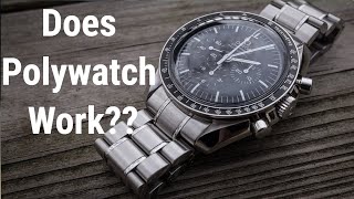 Should You Use Polywatch to Fix Your Scratches  Tested on Omega Speedmaster Professional [upl. by Marielle449]