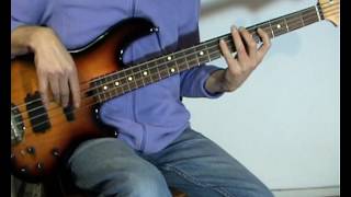 Eric Clapton  Lay Down Sally  Bass Cover [upl. by Ainessey]