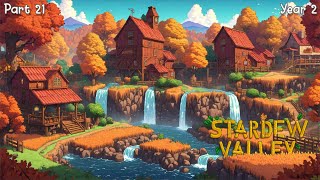 Stardew Valley Chill Playthrough Fall Day 79 Year 2  No Commentary [upl. by Tterrej]