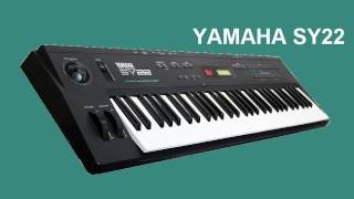 YAMAHA SY22 Vector Synthesizer 1990  HQ DEMO [upl. by Warila]