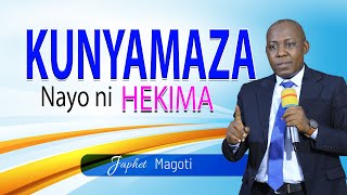 🔴Live JIFUNZE KUNYAMAZA  Japhet Magoti [upl. by Kong]