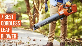 7 Best Cordless Leaf Blowers [upl. by Adriana]