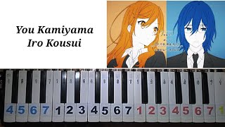 Horimiya OP Pianika Cover  Not Angka [upl. by Rhoda]