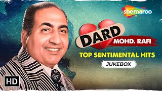 Best Of Mohammad Rafi  मोहम्मद रफ़ी के गाने  Sad Songs  Video JukeBox  Evergreen Hits [upl. by Idroj]