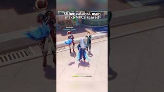 How NPCs React to Catalyst Users genshinimpact foryou nahida hutao fyp [upl. by Inigo]