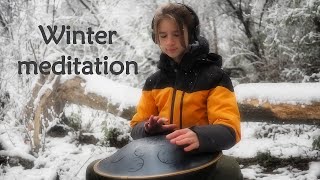 Winter Calming Meditation  1 hour relaxing music  Yoga Music  Work Music  Rav Vast [upl. by Barclay801]