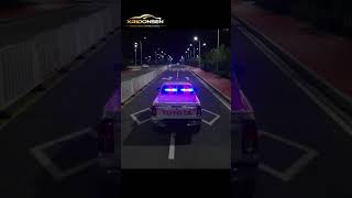 XRIDONSEN 2x 24 inch Red Blue Grill Police Lights for Vehicles Trucks Car Grille [upl. by Jarrow424]