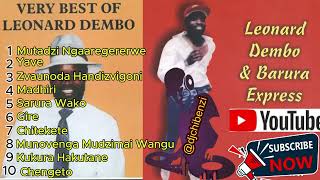 LEONARD DEMBO BEST OLD SKOOL HITS SINGLES COLLECTION MIXTAPE BY DJ CHIBENZI [upl. by Bette-Ann747]