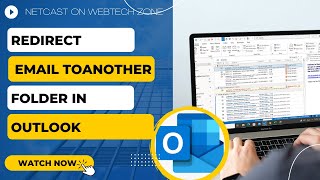 how to redirect email to another folder in outlook Auto redirect emails in specific folder outlook [upl. by Bekki]