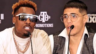 HIGHLIGHTS  JERMELL CHARLO VS BRIAN CASTANO HAVE FIERY PRESS CONFERENCE AS BOTH GO BACK amp FORTH [upl. by Richman]