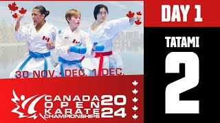 Open du Canada Open 2024 – DAYJOUR 1  Tatami 2 Nov 30 nov [upl. by Orna]