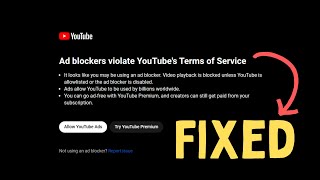 Ad Blockers Violate YouTube Terms Of Service [upl. by Mailli]