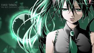 Nightcore Face Down  Lyrics [upl. by Thoma]