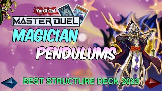 NEW MAGICIAN PENDULUMS UPDATED The Best Structure Deck in Yugioh Masterduel [upl. by Stepha]