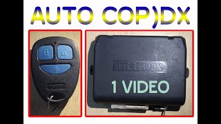 autocop 24 pin remote matching [upl. by Holly337]