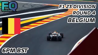 FQ Racing League  F1 23  Season 3 Round 4  Belgium [upl. by Atteuqaj294]