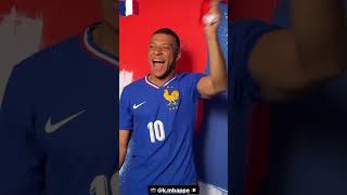 Kylian Mbappé Celebration EURO 2024 mbappe france euro2024 football [upl. by Randolf]