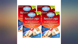 Hylands Restful Legs Tablets 50 ea Pack Of 4 review [upl. by Halona766]