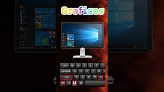 ⚡ PANTALLA NEGRA PC SOLUCION  control shift  windows  B short 1 [upl. by Ynnod]