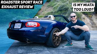 I Bought A Cheap RoadsterSport Race Exhaust for My NC Miata [upl. by Yekim]