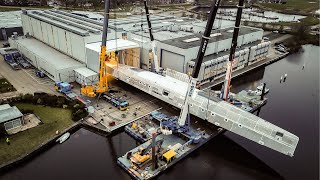 Behindthescenes docu Royal Huisman turns its largest hull ever [upl. by Zuckerman599]