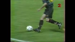 Ronaldo  The amazing and famous ELASTICO FLIP FLAP vs Lazio in the final of Uefa Cup 19971998 [upl. by Iror]