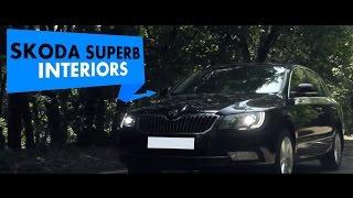 Skoda Superb Interior  PowerDrift [upl. by Odlabu]