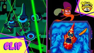 Peepers infiltrates the fortress  Wander irritates Lord Hater The It  Wander Over Yonder HD [upl. by Harwill]