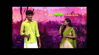 Medhuva thanthi adichane en machane 💚JohnJeevi💚 What a Voice  Super singer 10 [upl. by Mure]