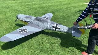 Me109 F4 beim 3 MOTT Oldtimertreffen in Ettringen 2024 [upl. by Ades]