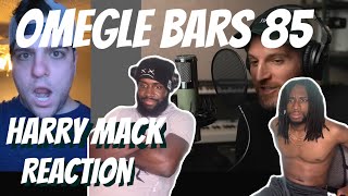 INSANE FREESTYLES  Harry Mack Omegle Bars 85 Reaction [upl. by Amalea]